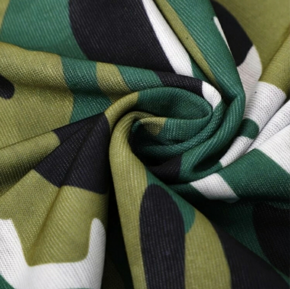 Army Fatigue Camo Print Unisex Face Mask - Picture 5 of 5